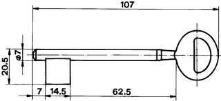 Zifferschlüssel SCHÄNIS