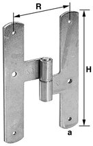 Charnières pour volets doubles estampées