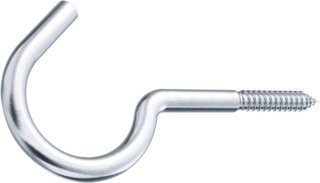 Ganci a vite mordente per corde biancheria