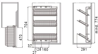 Drahtschuhablage VIBO