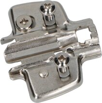 Kreuzmontageplatten HETTICH Sensys/Intermat 8099, Eckmontage