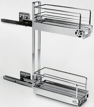 Tiroir à bouteilles HETTICH, 2 étages