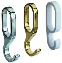 Crochets pour tubes d'armoire OK-LINE