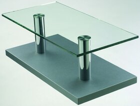 Barkonsole für Glas, gerade oder geneigt 30/60°
