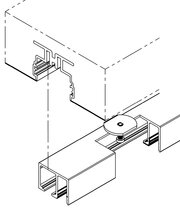 Kit di montaggio per HAWA-Adapto 80-120