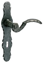 Garniture de poignée de porte HAGER Zillertal 116/117 RZ78 OPO 5 GT