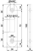 Flachschliessbleche MSL B-1603