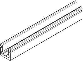 Rails de guidage pour HAWA-Aperto 60/H, 60/GL et HAWA-Puro
