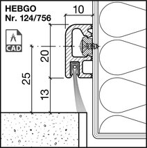 Profils d'appui HEBGO 124 / 126