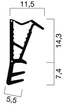 Haustür-Dichtungsprofile GOLL SF 1038