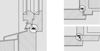 Bandes anti-courant d'air SEDUR FIX K