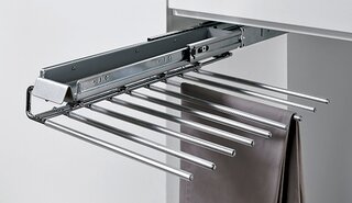 Porte-pantalons télescopique HETTICH avec Silent System