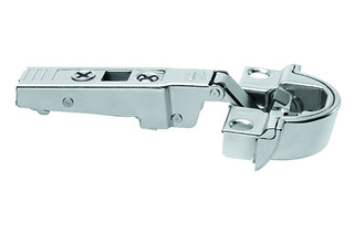 Charnière pour cadre en aluminium BLUM CLIP top BLUMOTION, portes jumelées 95 °