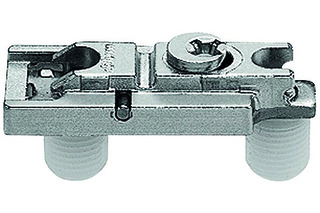 Plaques de montage linéaire BLUM CLIP montage d'angle