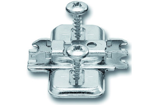 Basette a croce BLUM CLIP montaggio ad angolo