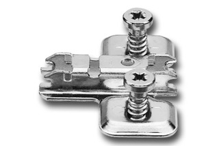 Plaques de montage cruciforme BLUM CLIP montage d'angle