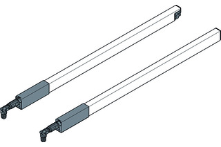 Ringhierina longitudinale per cassettoni BLUM TANDEMBOX antaro