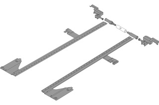 Stabilizzatore laterale BLUM LEGRABOX pure/free, grigio