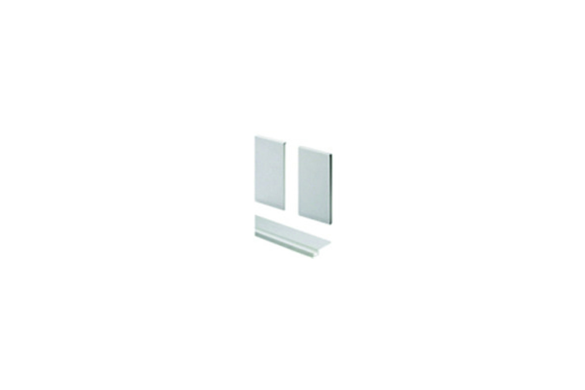 Raccord d'angle pour façade en verre Exclusiv