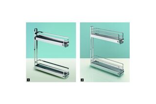 Frontauszug CLASSIC, verchromt (2) Frontauszug CLASSIC, verchromt (2)