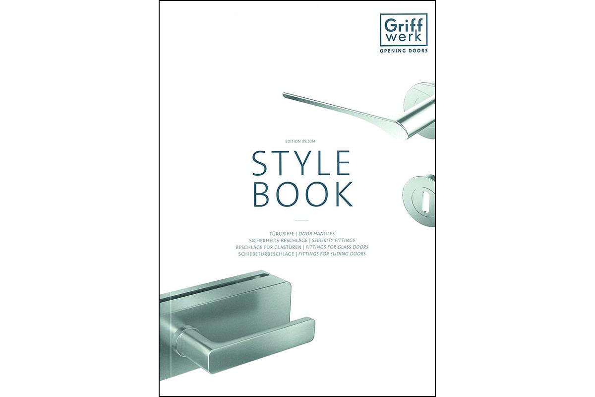 Stylebook GRIFFWERK A4 tedesco/inglese